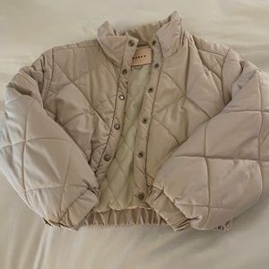 BlankNYC Cropped Puffer Jacket